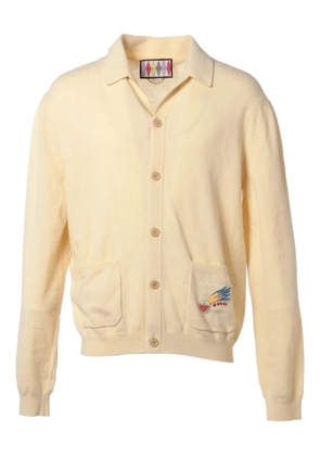 Gucci Pre-Owned 2023 Lovelight embroidered cardigan - Yellow
