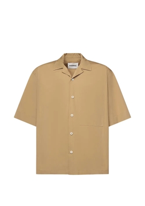 Jil Sander chest-pocket short-sleeve shirt - Neutrals