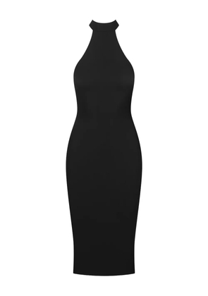 Maison Close Nuit Infinie american-dollar midi dress - Black