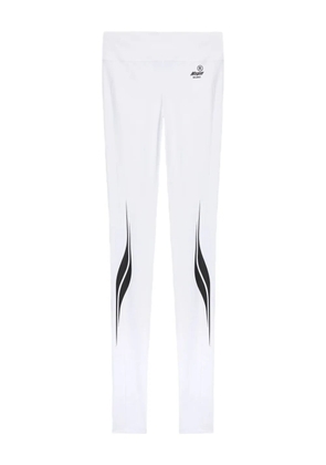 MSGM logo graphic leggins - White