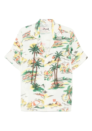 P.A.R.O.S.H. printed shirt - Yellow