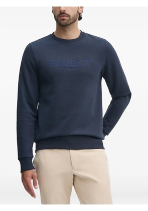 Hackett logo-embroidered sweatshirt - Blue