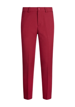 LIU JO button-fastening welt-pocket trousers - Pink
