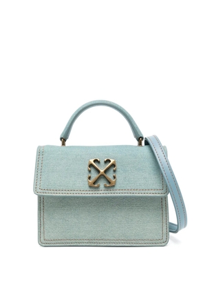 Off-White leather mini bag - Blue