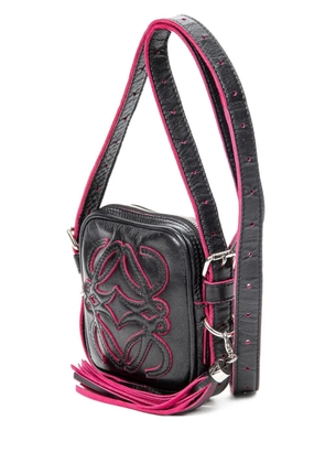 Loewe Pre-Owned Anagram cross body bag - Black