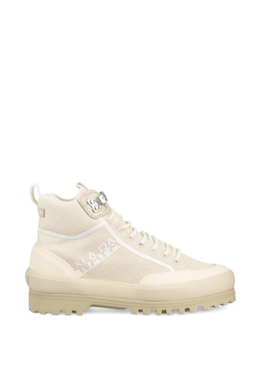 Napapijri x Superga lace-up lug-sole sneakers - Neutrals