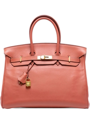 Hermès Pre-Owned 2008 Swift Birkin Retourne 35 handbag - Pink