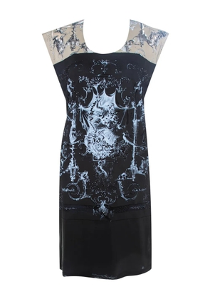 Balenciaga Pre-Owned Baroque-print sleeveless top - Black
