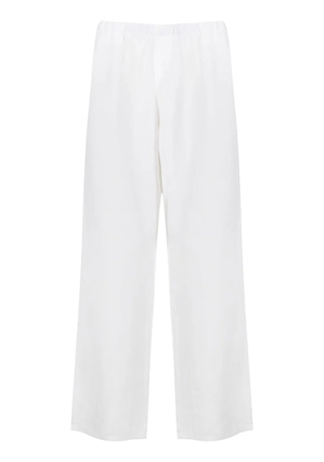 Amir Slama elasticated-waistband trousers - White