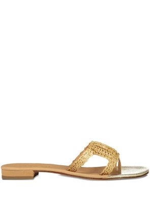 Cornetti Argoese flat sandals - Neutrals