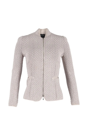 Giorgio Armani Pre-Owned zipped jacket - Neutrals