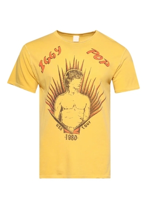 MadeWorn iggy pop tour T-shirt - Yellow