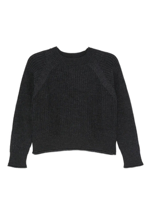 ALPHA STUDIO ribbed sweater - Grey