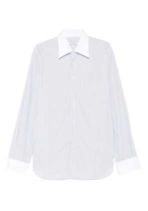 Husbands striped collar shirt - Blue