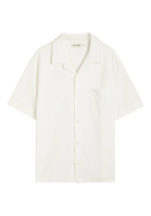 FRAME pocket button shirt - White