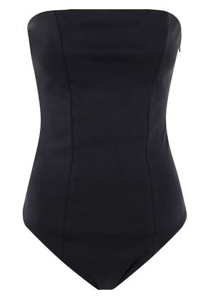 ENTIRE STUDIOS pipe-stitch bodysuit - Black