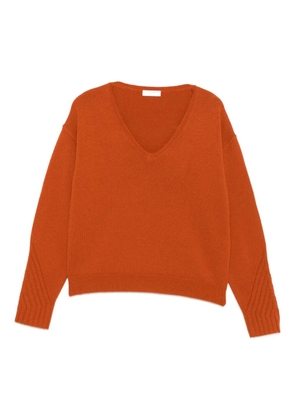 Majestic Filatures V-neck sweater - Orange