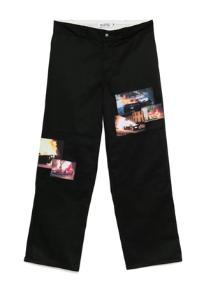 Anti Social Social Club Burnout Work pants - Black