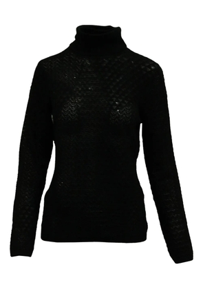 DVF Diane von Furstenberg turtleneck knit sweater - Black