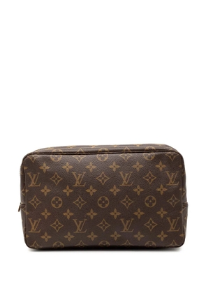 Louis Vuitton Pre-Owned 1986 Monogram Trousse Toilette 28 clutch bag - Brown