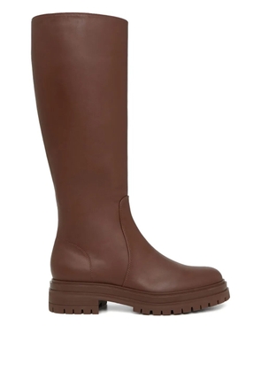 Gianvito Rossi zip boots - Brown