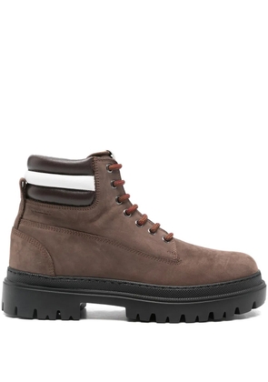 Bally Hallen lace-up boots - Brown
