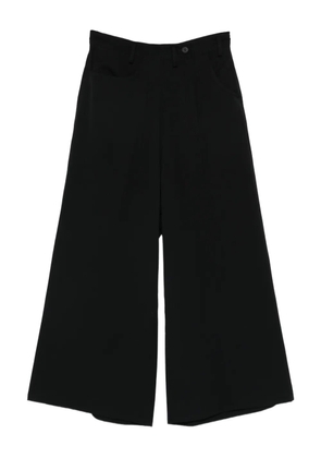 Yohji Yamamoto zip-fastening trousers - Black
