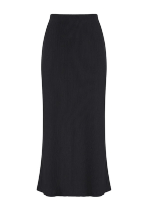 Gloria Coelho x Isabella Fiorentino split midi skirt - Black