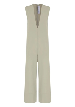 Gloria Coelho V-neck jumpsuit - Neutrals