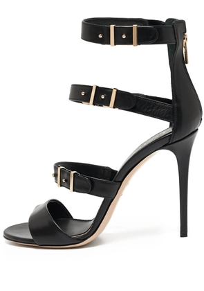 Le Silla pre-owned 110mm Minerva strappy sandals - Black