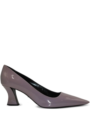 Prada Pre-Owned leather heeled pumps - Purple