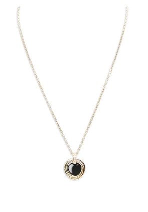 Cartier 2010s 18K gold Trinity diamond necklace