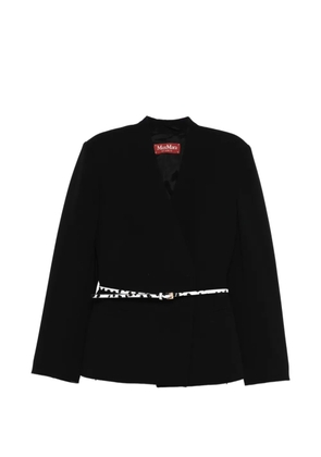 Max Mara belted suit - Black