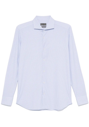 Dell'oglio geometric-print shirt - Blue