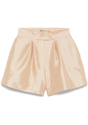 STYLAND taffeta shorts - Neutrals
