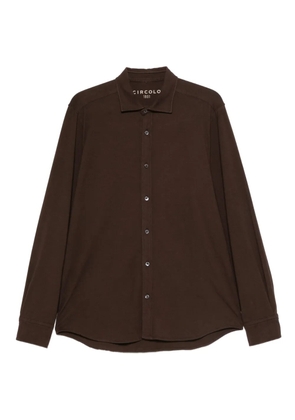 Circolo 1901 jersey shirt - Brown