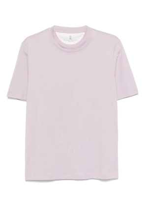 Brunello Cucinelli jersey T-shirt - Purple