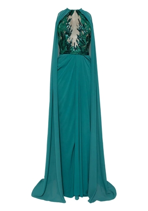 Saiid Kobeisy pleated dress - Green