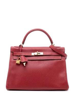 Hermès Pre-Owned 2014 Togo Kelly II Retourne 32 satchel - Red