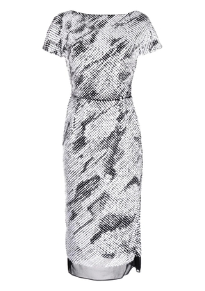 Maticevski Operative sequin-embellished dress - White
