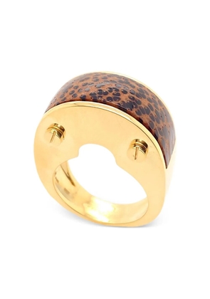 Brooks Brothers 18K yellow gold Salvaggio ring