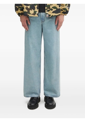 A BATHING APE® logo-detail jeans - Blue
