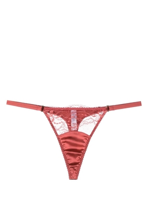 Fleur Of England Sienna strap thong - Pink