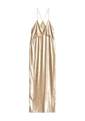 TOM FORD sequin-embellished dress - Neutrals