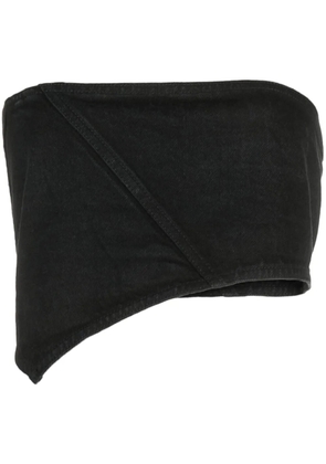 CANNARI CONCEPT asymmetric strapless top - Black