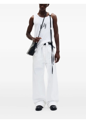 Ann Demeulemeester Michael trousers - White