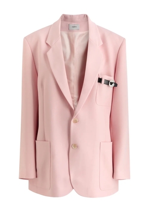 Coperni buckle-detail blazer - Pink