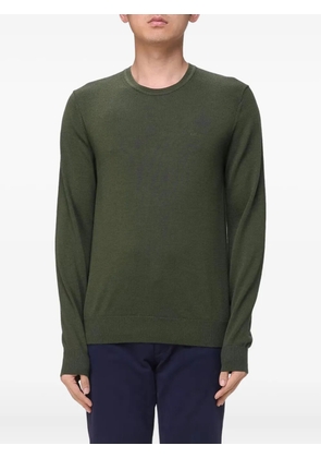 Michael Kors embroidered crew-neck sweater - Green