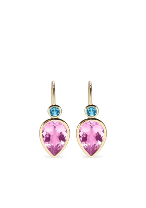 Lizzie Fortunato 14K yellow gold Hera topaz earrings