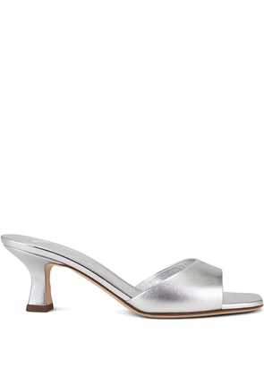 3juin Lea square-toe sandals - Silver